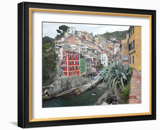 Riomaggoria-Marilyn Dunlap-Framed Art Print