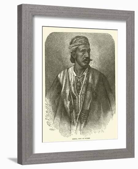 Rionga, King of Unyoro-null-Framed Giclee Print