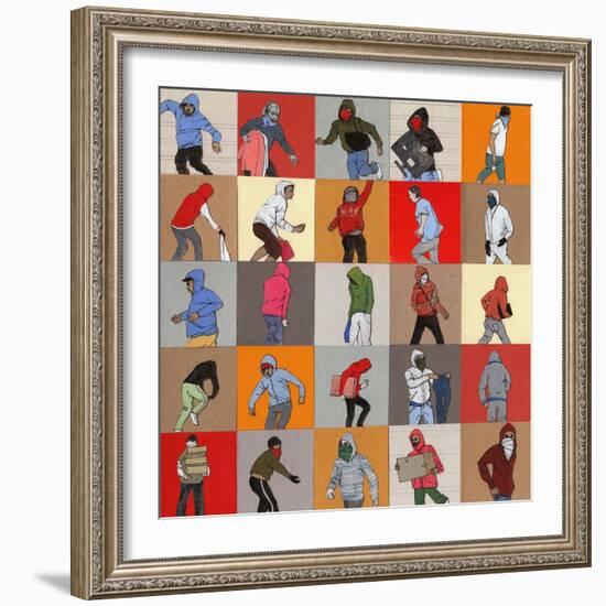 Rioters, 2014-Eliza Southwood-Framed Giclee Print