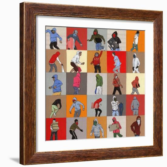 Rioters, 2014-Eliza Southwood-Framed Giclee Print