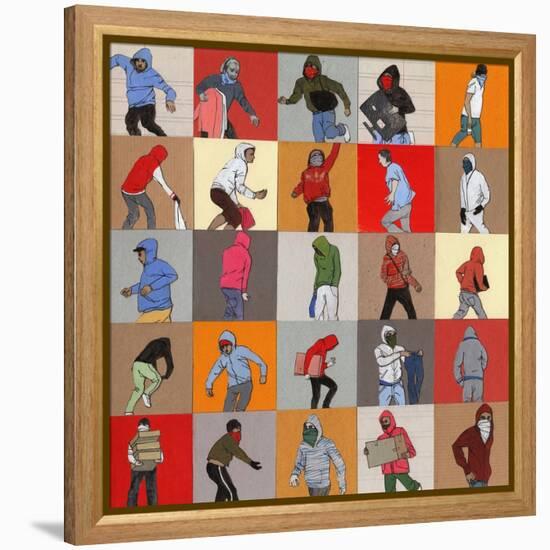 Rioters, 2014-Eliza Southwood-Framed Premier Image Canvas