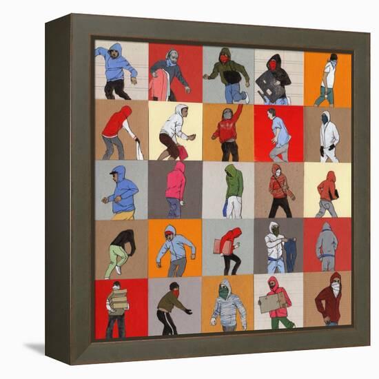 Rioters, 2014-Eliza Southwood-Framed Premier Image Canvas