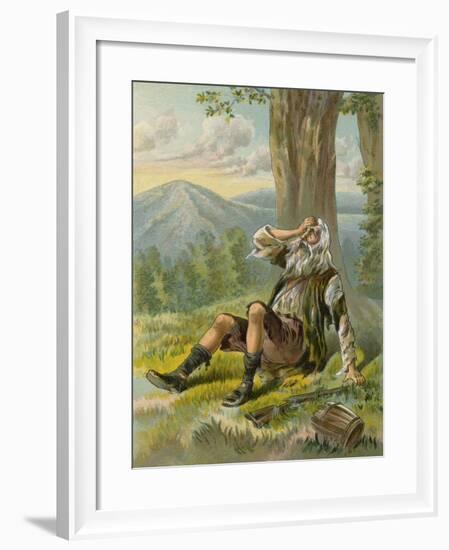 Rip Awakes from His Long Slumber-null-Framed Giclee Print