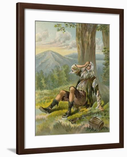 Rip Awakes from His Long Slumber-null-Framed Giclee Print