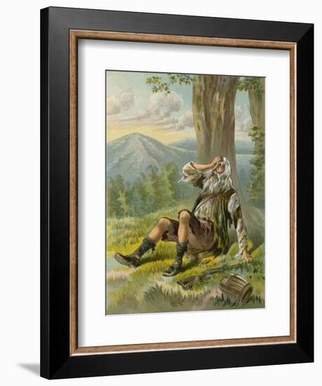 Rip Awakes from His Long Slumber-null-Framed Giclee Print