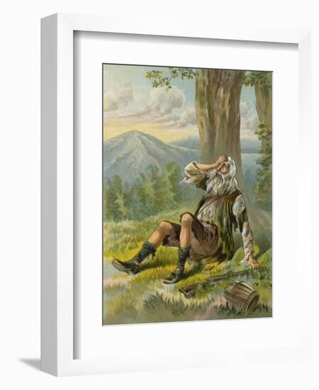 Rip Awakes from His Long Slumber-null-Framed Giclee Print