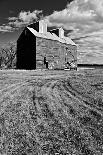 Railroad with Large Grain Stores-Rip Smith-Photographic Print