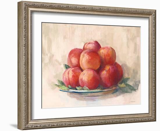 Ripe Peaches-Carol Rowan-Framed Art Print