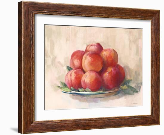 Ripe Peaches-Carol Rowan-Framed Art Print