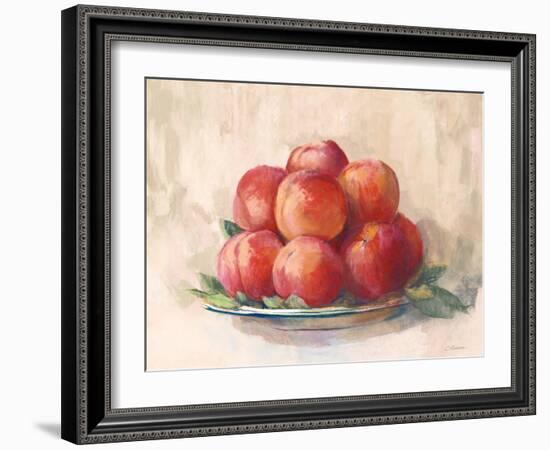 Ripe Peaches-Carol Rowan-Framed Art Print