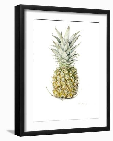 Ripe Pineapple, 2016-Alison Cooper-Framed Giclee Print