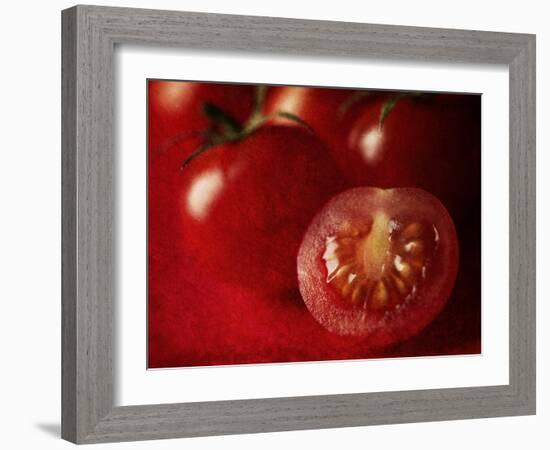 Ripe Red Tomatoes-Steve Lupton-Framed Photographic Print