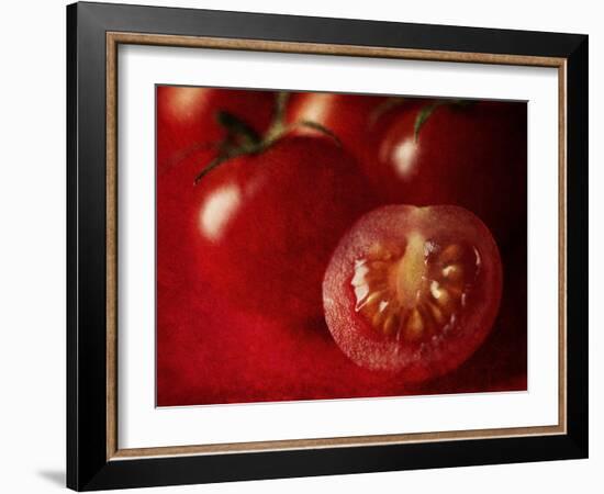 Ripe Red Tomatoes-Steve Lupton-Framed Photographic Print