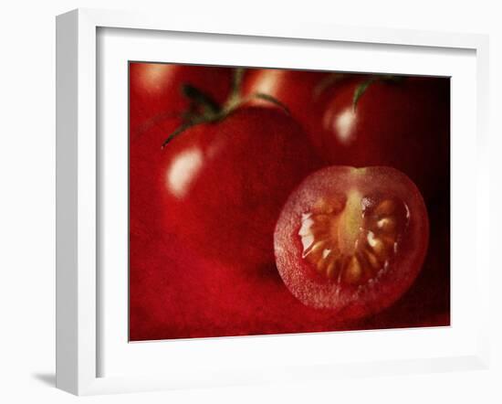 Ripe Red Tomatoes-Steve Lupton-Framed Photographic Print