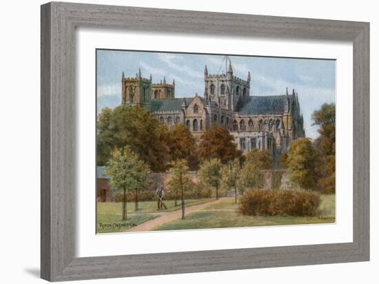 Ripon Cathedral-Alfred Robert Quinton-Framed Giclee Print