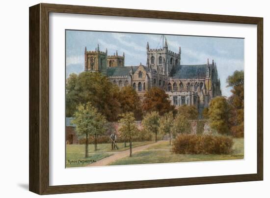 Ripon Cathedral-Alfred Robert Quinton-Framed Giclee Print