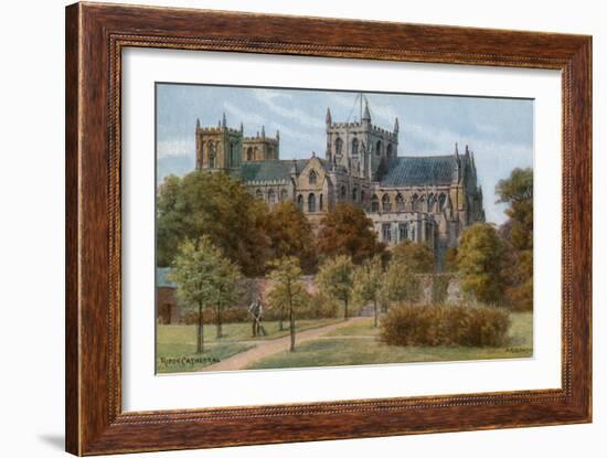 Ripon Cathedral-Alfred Robert Quinton-Framed Giclee Print