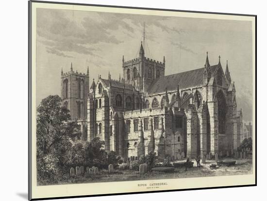 Ripon Cathedral-Samuel Read-Mounted Giclee Print