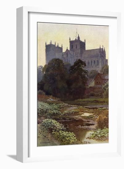 Ripon Minster-Ernest W Haslehust-Framed Art Print