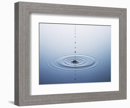 Ripple on Water-Taro Yamada-Framed Photographic Print