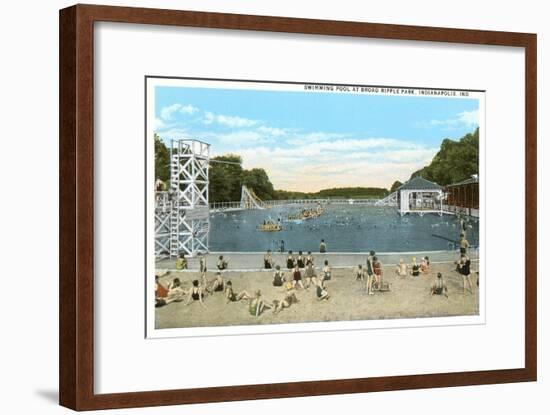 Ripple Park, Indianapolis, Indiana-null-Framed Art Print