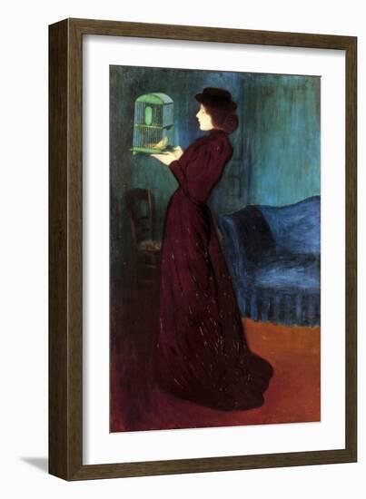 Ripple-Ronai: Woman, 1892-Jozsef Rippl-Ronai-Framed Giclee Print