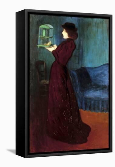 Ripple-Ronai: Woman, 1892-Jozsef Rippl-Ronai-Framed Premier Image Canvas