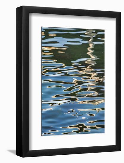 Rippled water reflection-Lisa Engelbrecht-Framed Photographic Print