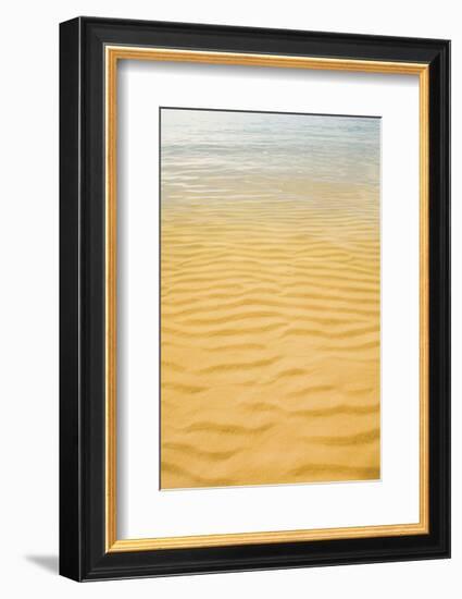 Ripples in the Sand-Michael Hudson-Framed Art Print