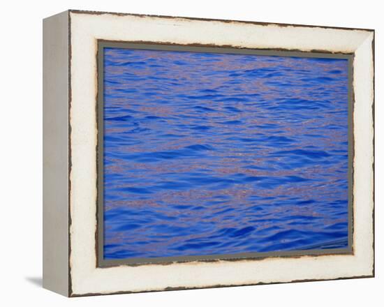 Ripples in Water Reflecting Light and Blue Sky, San Diego, California, U.S.A., North America-Ruth Tomlinson-Framed Premier Image Canvas