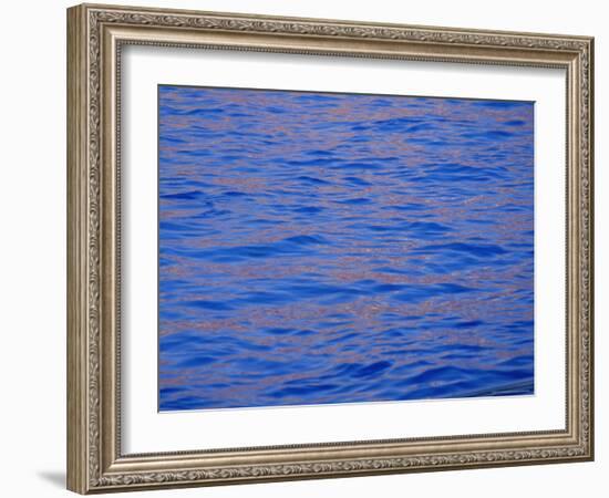 Ripples in Water Reflecting Light and Blue Sky, San Diego, California, U.S.A., North America-Ruth Tomlinson-Framed Photographic Print