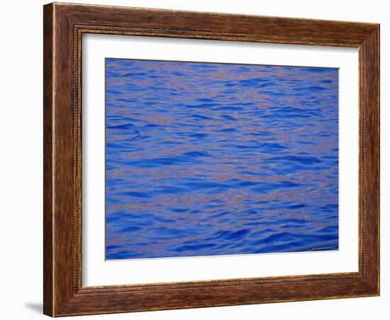 Ripples in Water Reflecting Light and Blue Sky, San Diego, California, U.S.A., North America-Ruth Tomlinson-Framed Photographic Print