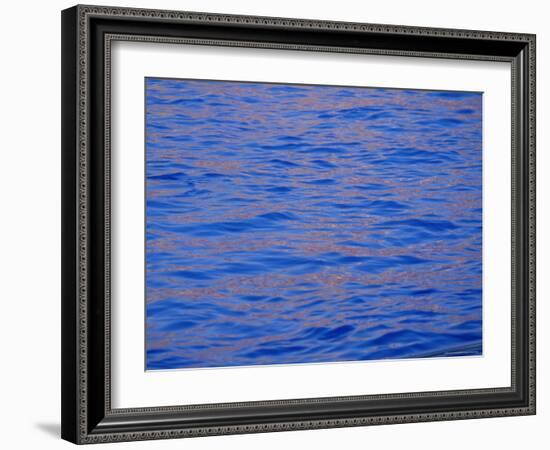 Ripples in Water Reflecting Light and Blue Sky, San Diego, California, U.S.A., North America-Ruth Tomlinson-Framed Photographic Print