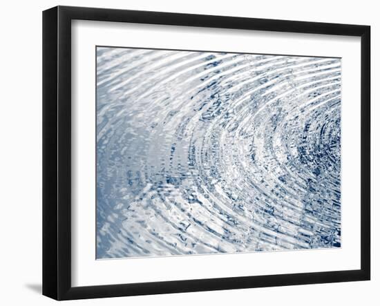 Ripples Indigo I-Maggie Olsen-Framed Art Print