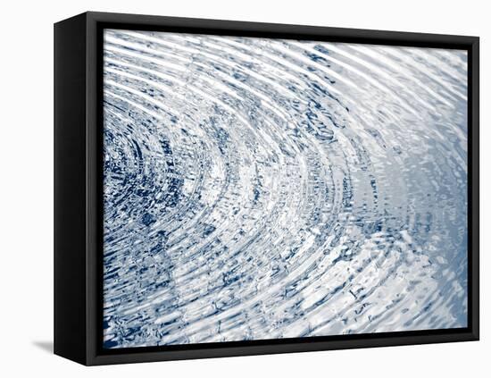 Ripples Indigo II-Maggie Olsen-Framed Stretched Canvas