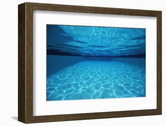 Rippling Water in Swimming Pool-Rick Doyle-Framed Photographic Print