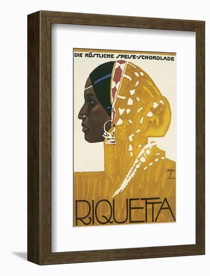 Riquetta Schkolade-Ludwig Hohlwein-Framed Art Print