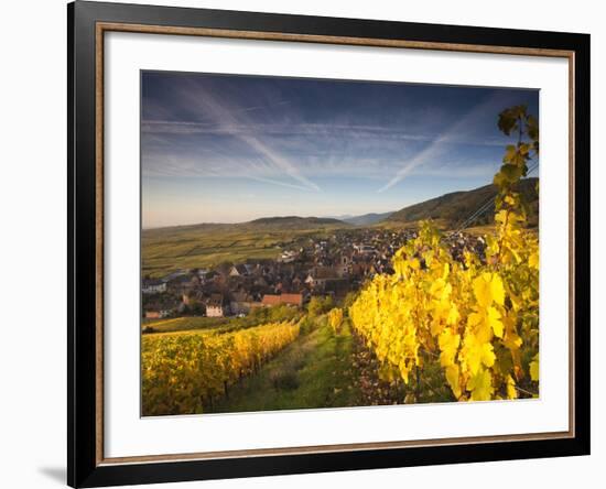 Riquewihr, Alsatian Wine Route, Alsace Region, Haut-Rhin, France-Walter Bibikow-Framed Photographic Print