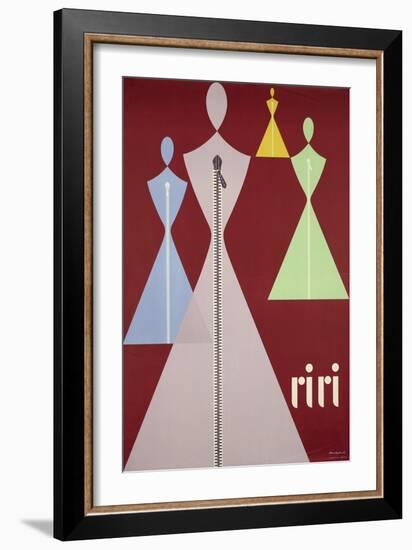 Riri-Vintage Apple Collection-Framed Giclee Print