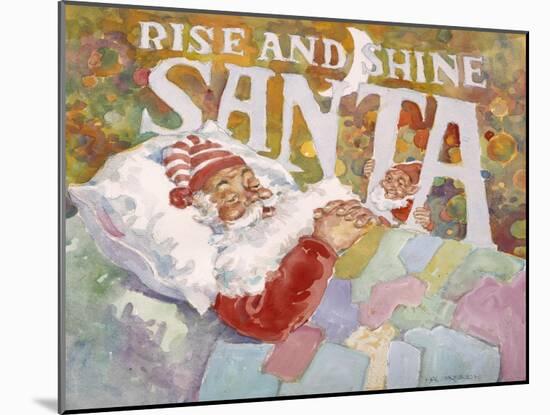 Rise and Shine Santa-Hal Frenck-Mounted Giclee Print