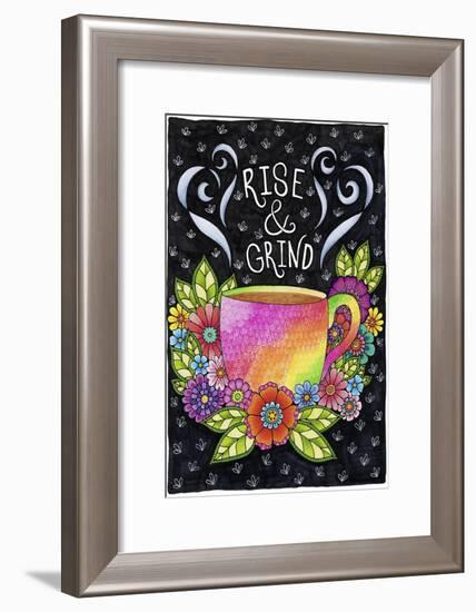 Rise & Grind - Color-Hello Angel-Framed Giclee Print