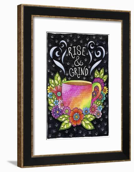 Rise & Grind - Color-Hello Angel-Framed Giclee Print