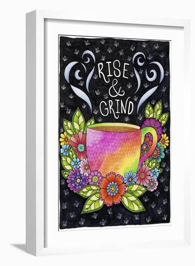 Rise & Grind - Color-Hello Angel-Framed Giclee Print