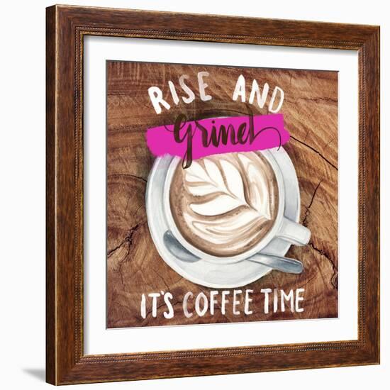 Rise & Grind II-null-Framed Art Print