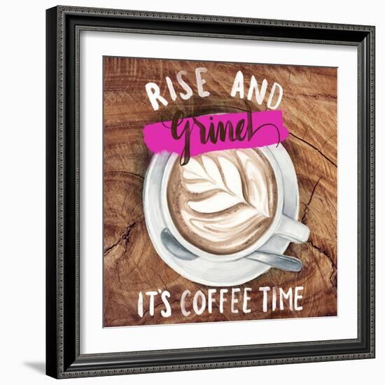 Rise & Grind II-null-Framed Art Print