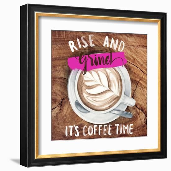 Rise & Grind II-null-Framed Art Print