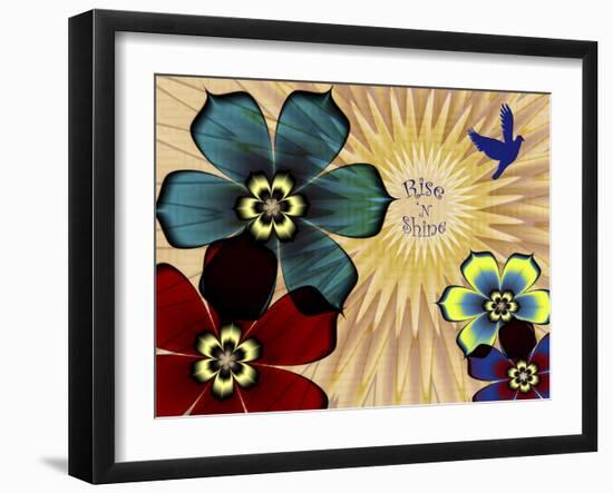 Rise 'N Shine-Fractalicious-Framed Giclee Print