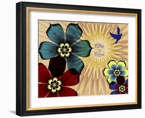 Rise 'N Shine-Fractalicious-Framed Giclee Print