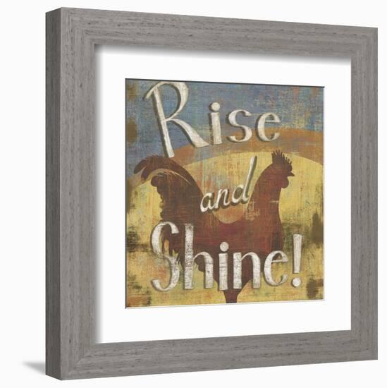 Rise & Shine I-Daphné B-Framed Art Print