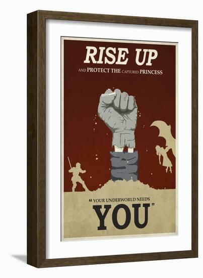 Rise Up-Steve Thomas-Framed Giclee Print